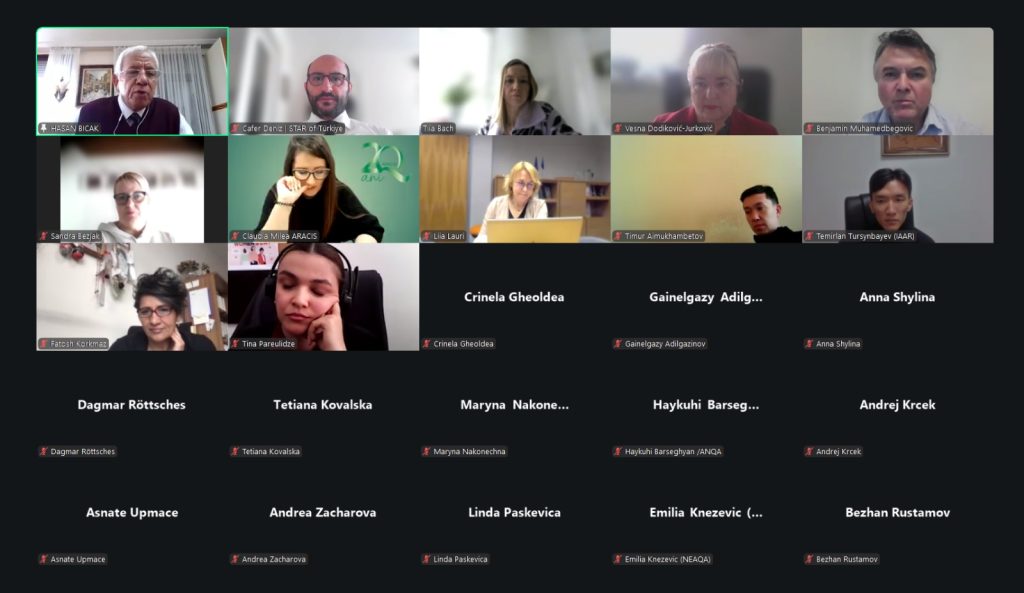 STAR, CEENQA’nın İki Ayda Bir Gerçekleşen 29. Toplantısı’nda Sunum Yaptı.